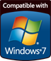 Compatible with Windows 7 -logo